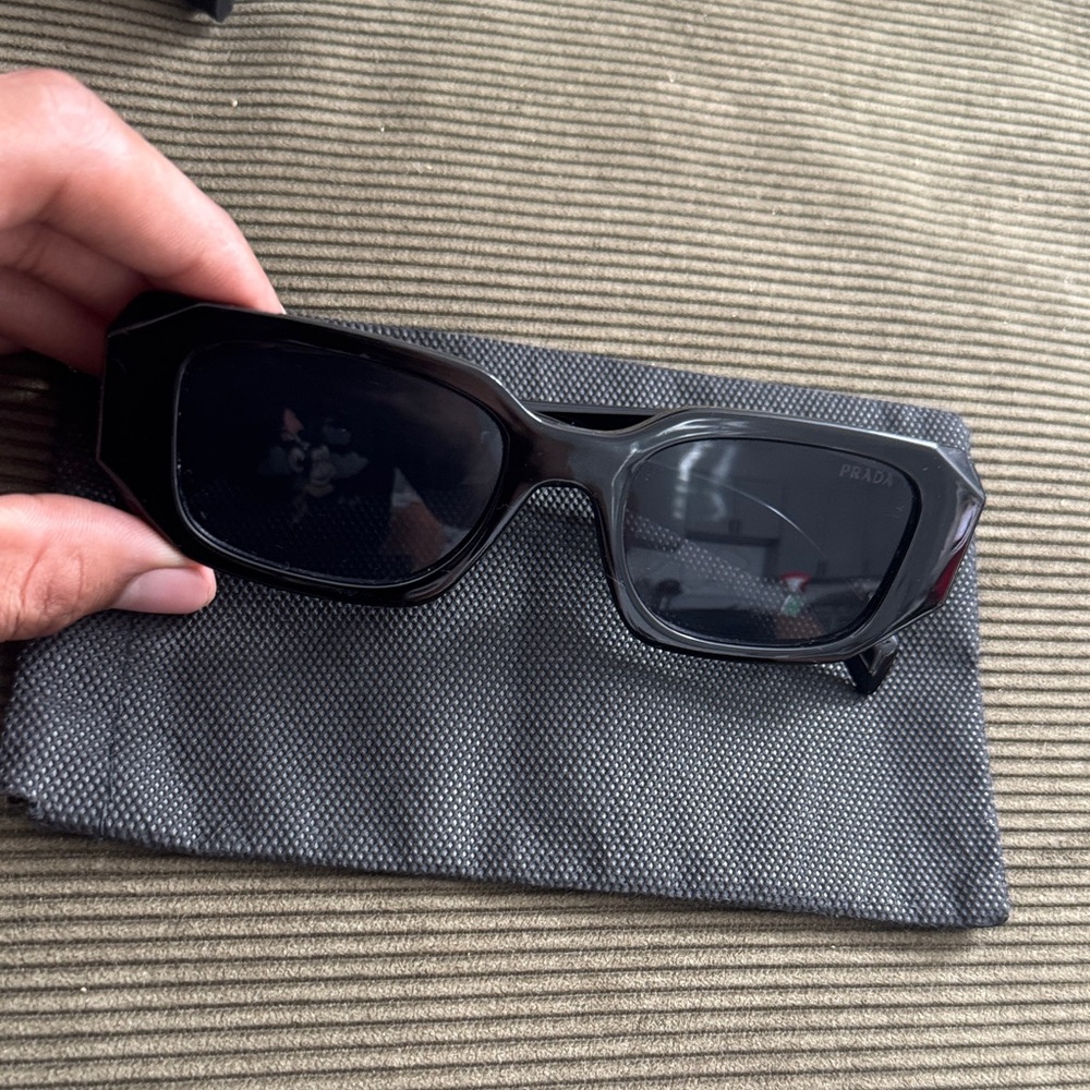 Prada Glossy Black Sunglasses